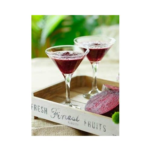 6.5 Ounce Clear Glass Martini Glasses Set of 6 F52312