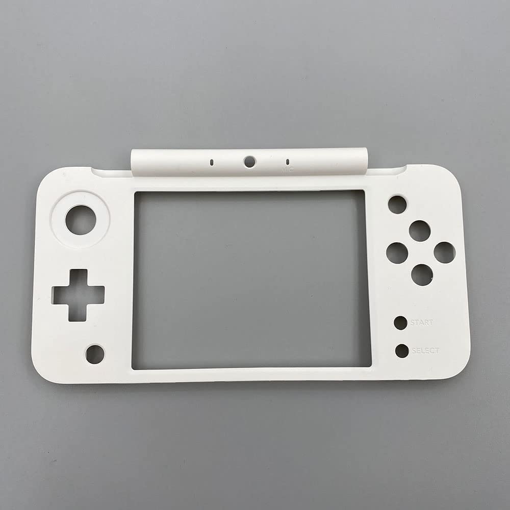 White & Yellow Housing Case Cover Replacement Parts for 2DS XL Game Console H2415