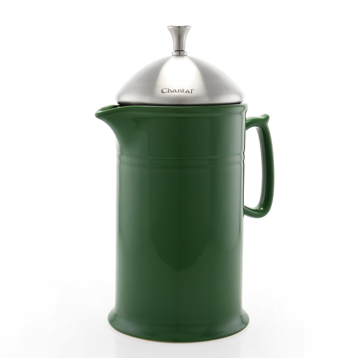 Green Stoneware French Press S288464