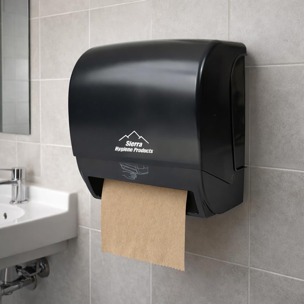 Natural Hardwound Paper Towels, 6 Rolls I31166