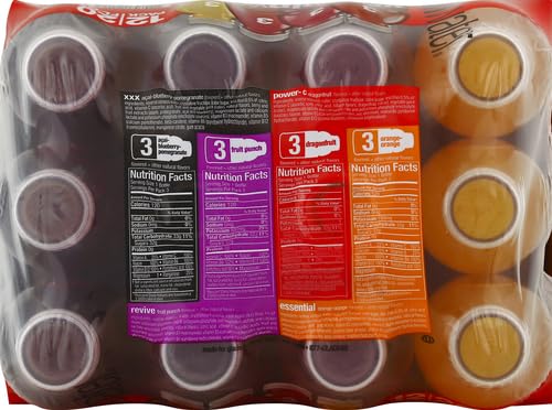 Flavored Water 4 Flavor Variety Pack 20 Fl Oz Bottles Pack of 12 W526