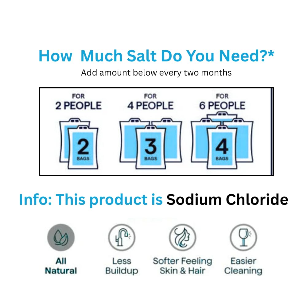 Water Softener Salt Crystals 4 Packs W540