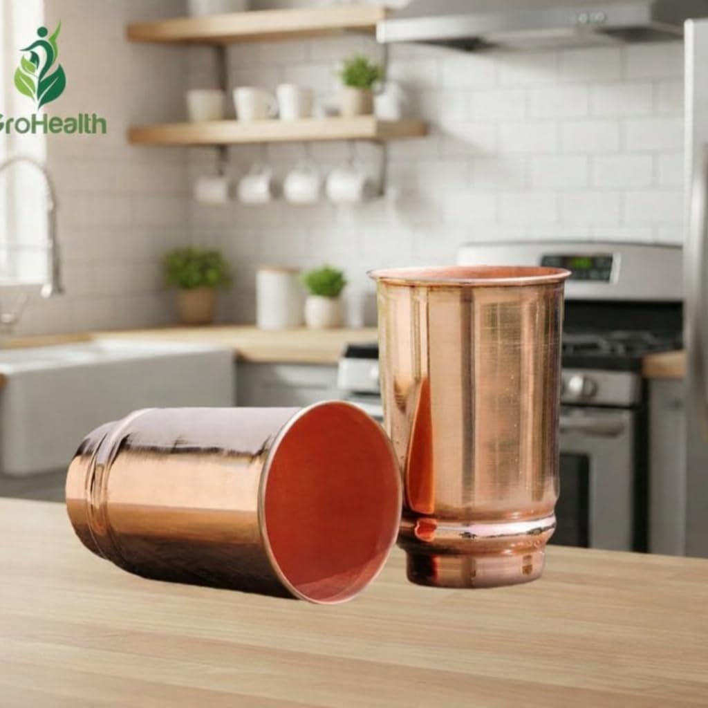 Pure Copper Cups Set of 2, 11.8 oz J38253
