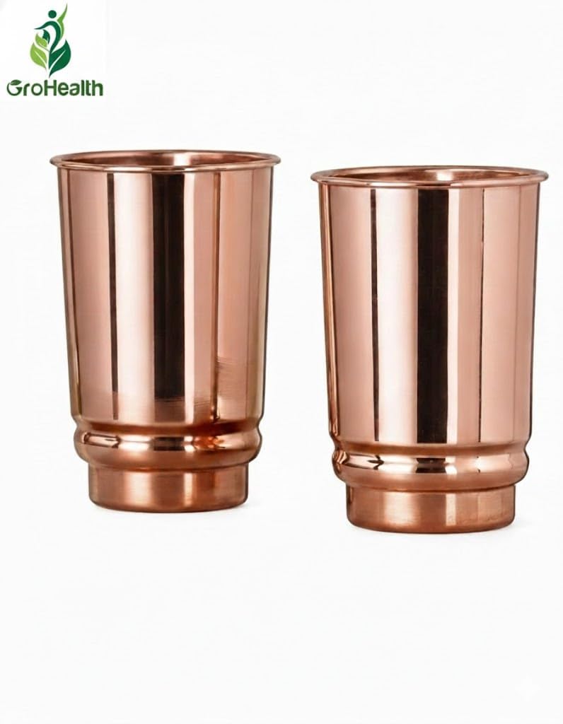 Pure Copper Cups Set of 2, 11.8 oz J38253