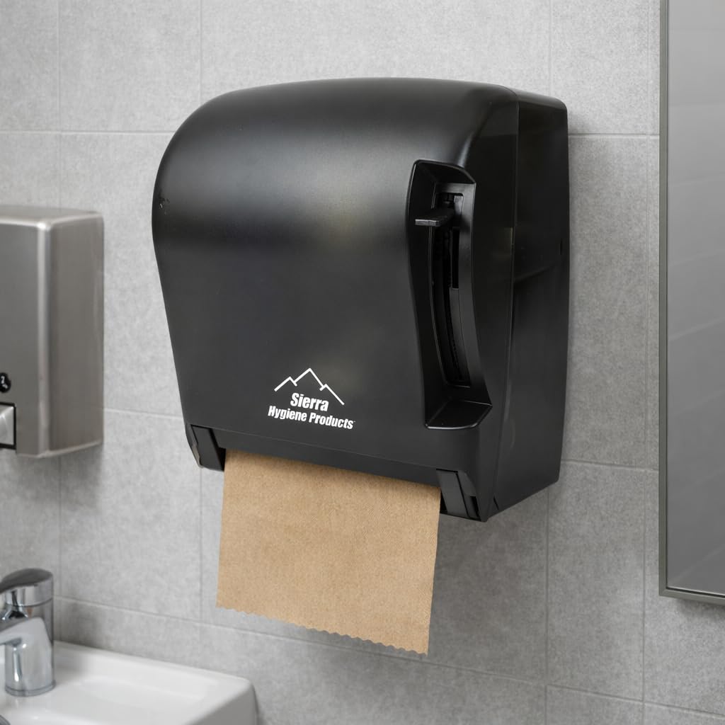 Natural Hardwound Paper Towels, 6 Rolls I31166