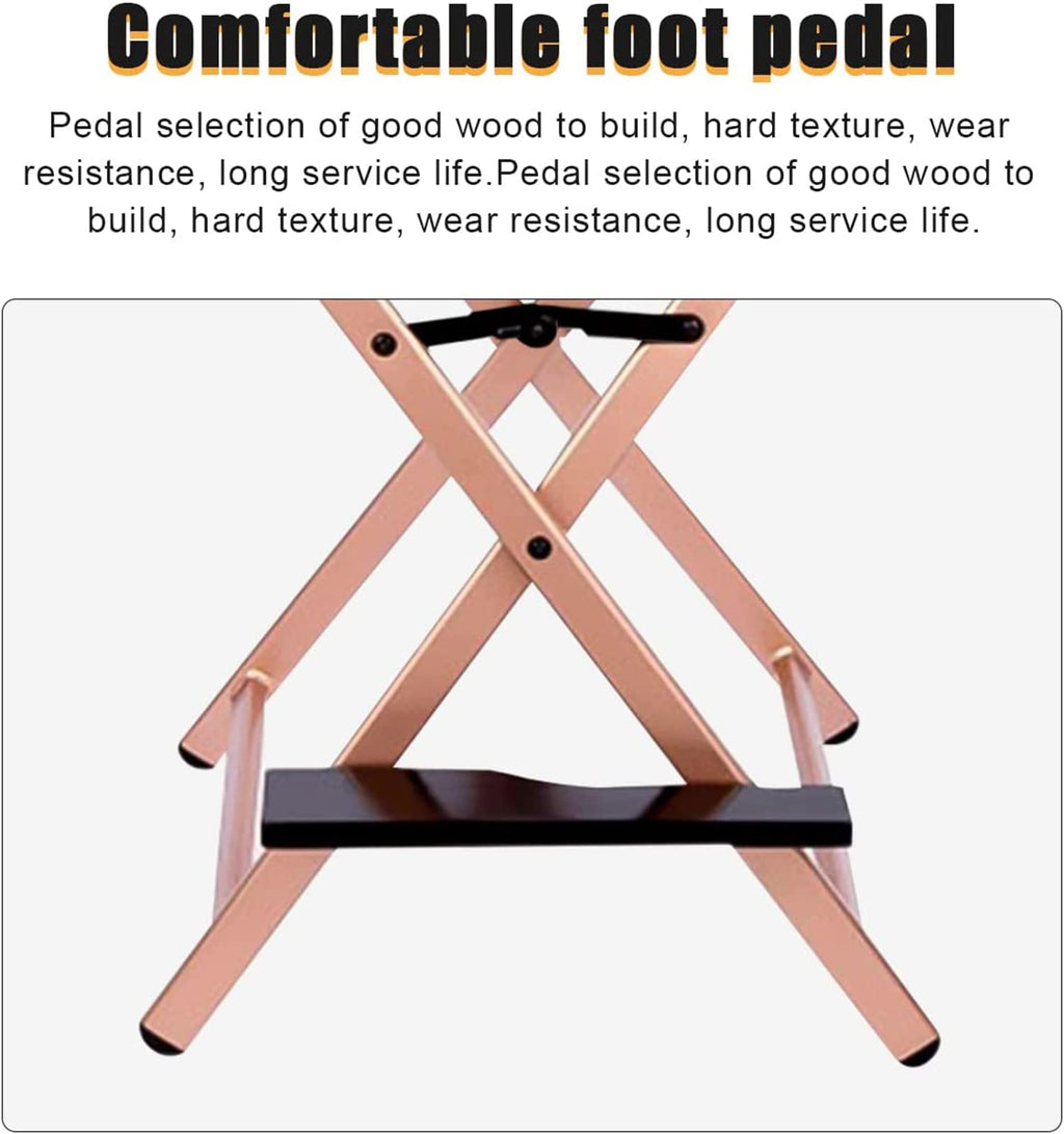 31" Tall Folding Directors Chair with Head Rest J371
