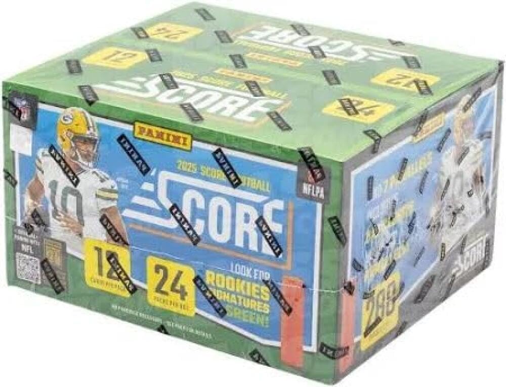 2025 Score NFL Football Retail Box 24 Packs I754104