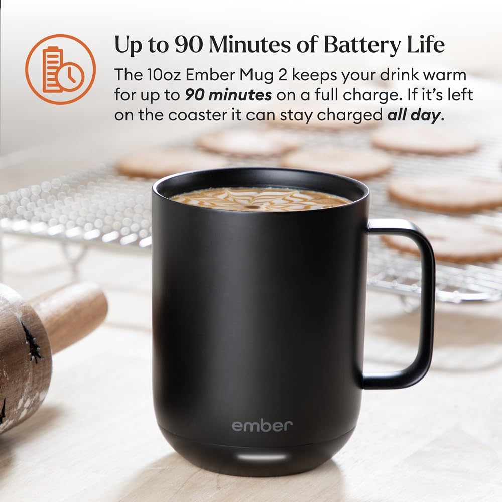 10 Oz App-Controlled Heated Smart Mug P277