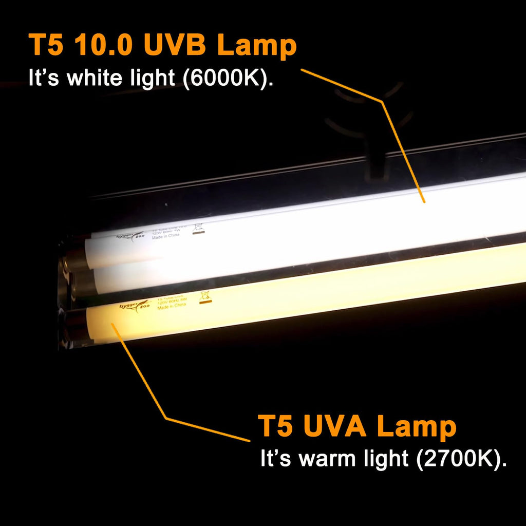 12 Inch UVB Reptile Light Fixture with Timer R30422