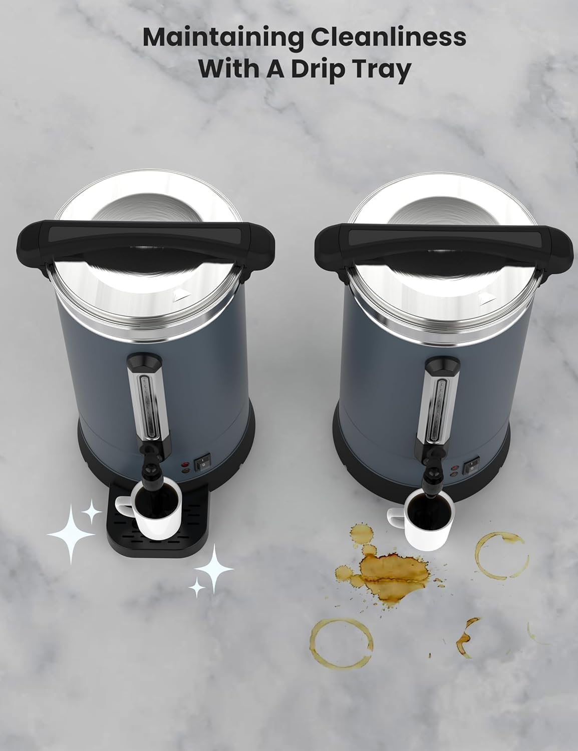 Commercial Coffee Urn 18L Stainless Steel Electric Coffee Maker U957467