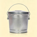 6 Gal Galvanized Steel Storage Can Locking Lid Q988085