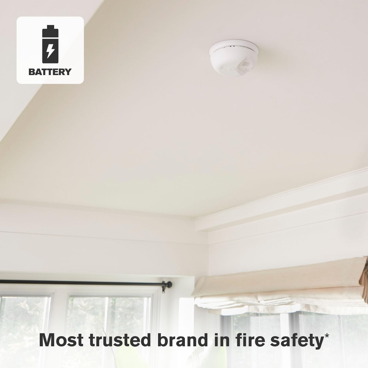 10-Year Battery Combination Smoke & Carbon Monoxide Alarm F8812