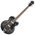 Transparent Black Sunburst Hollowbody Bass I36850