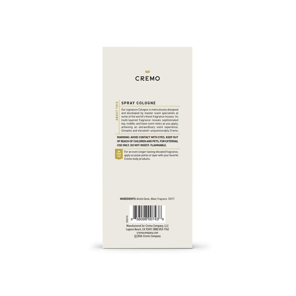 Spice & Black Vanilla Cologne Spray 3.4 Fl Oz T9604