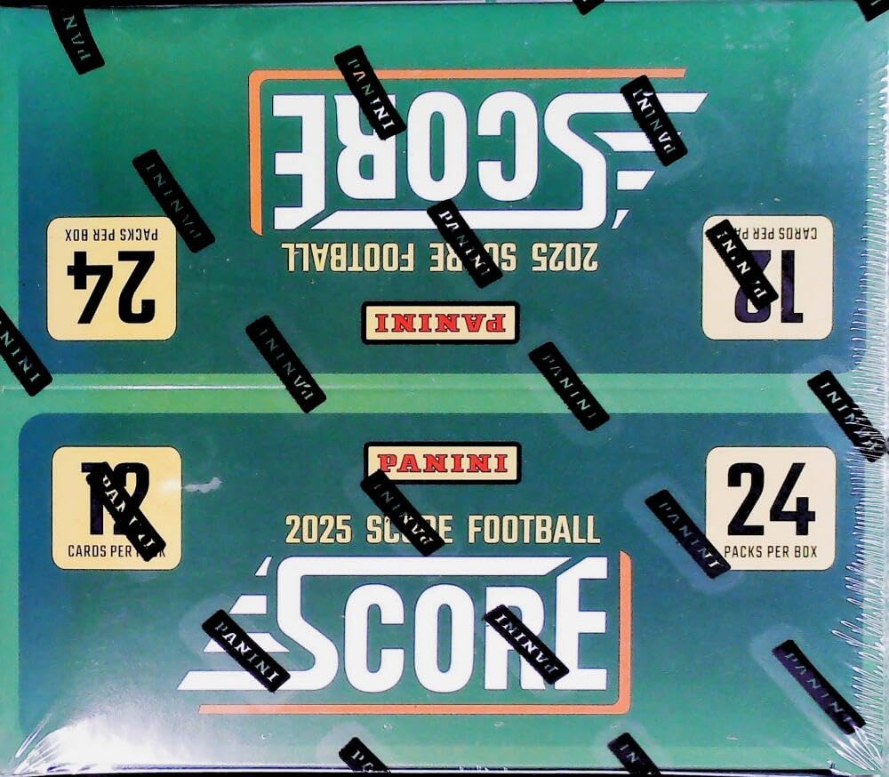 2025 Score NFL Football Retail Box 24 Packs I754104