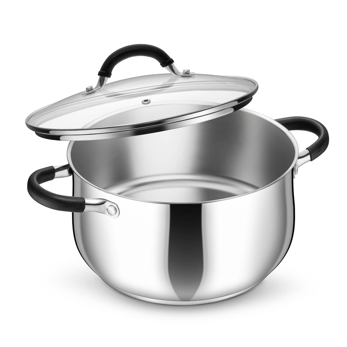 6 Quart Stainless Steel Stock Pot J10515