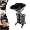 Portable Plastic Shampoo Bowl with Electric Pump and Drain Hoses A998307
