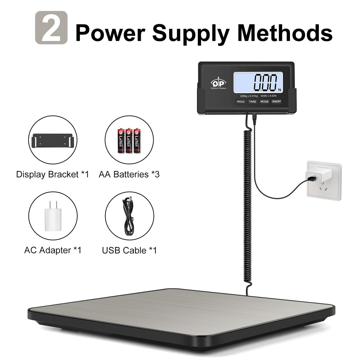 440 lb Digital Postal Scale G718