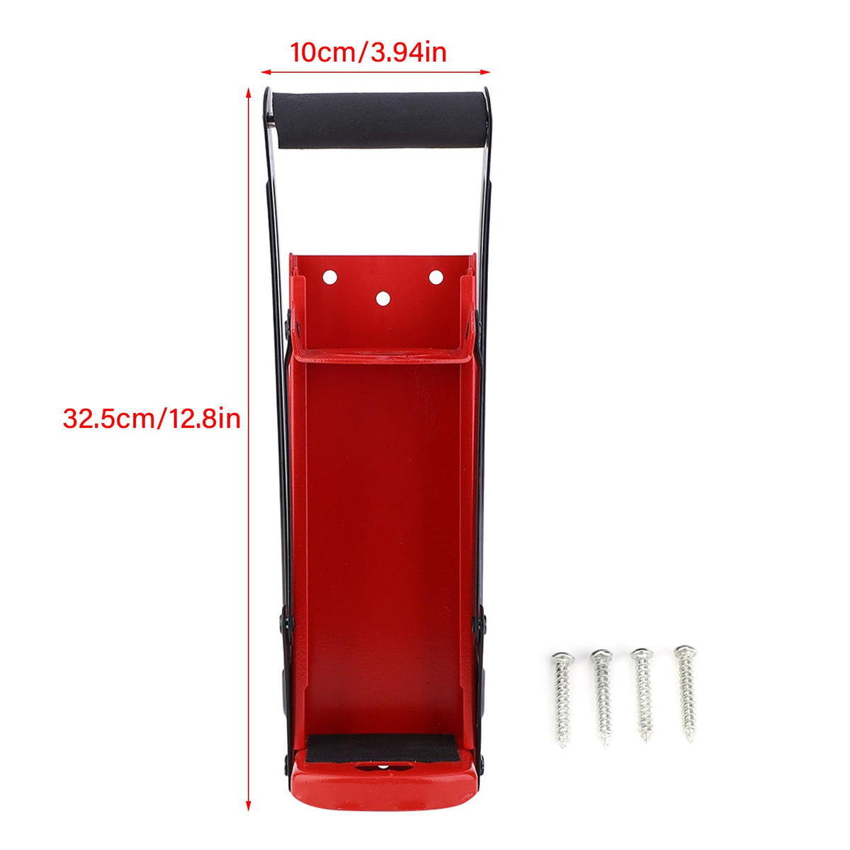 500ML Red Steel Can Crusher I21417