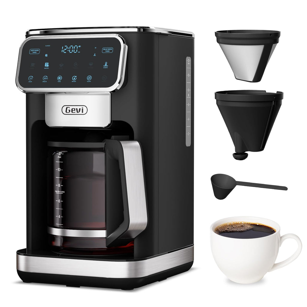 12-Cup Coffee Maker with Glass Carafe W356724