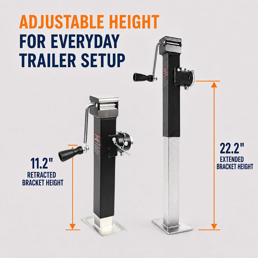 Heavy Duty 5000LB Trailer Jack with Lock Pin R905911