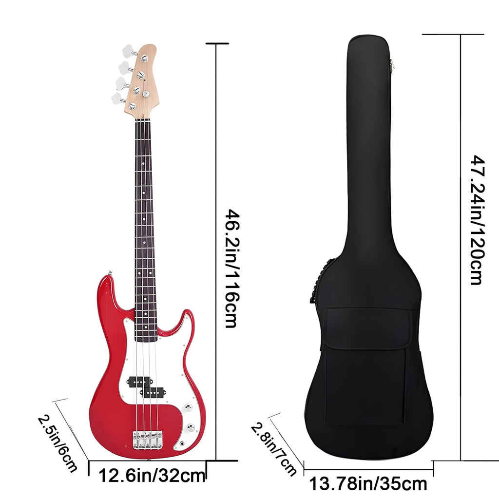 Bass Guitar Case Gig Bag K5854