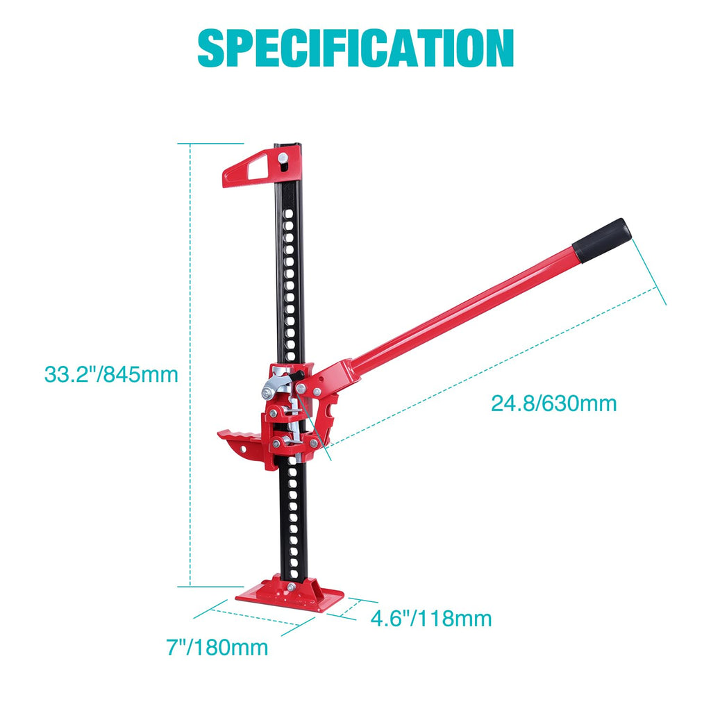 Farm Jack 33 inch High Lift Off Road T17880