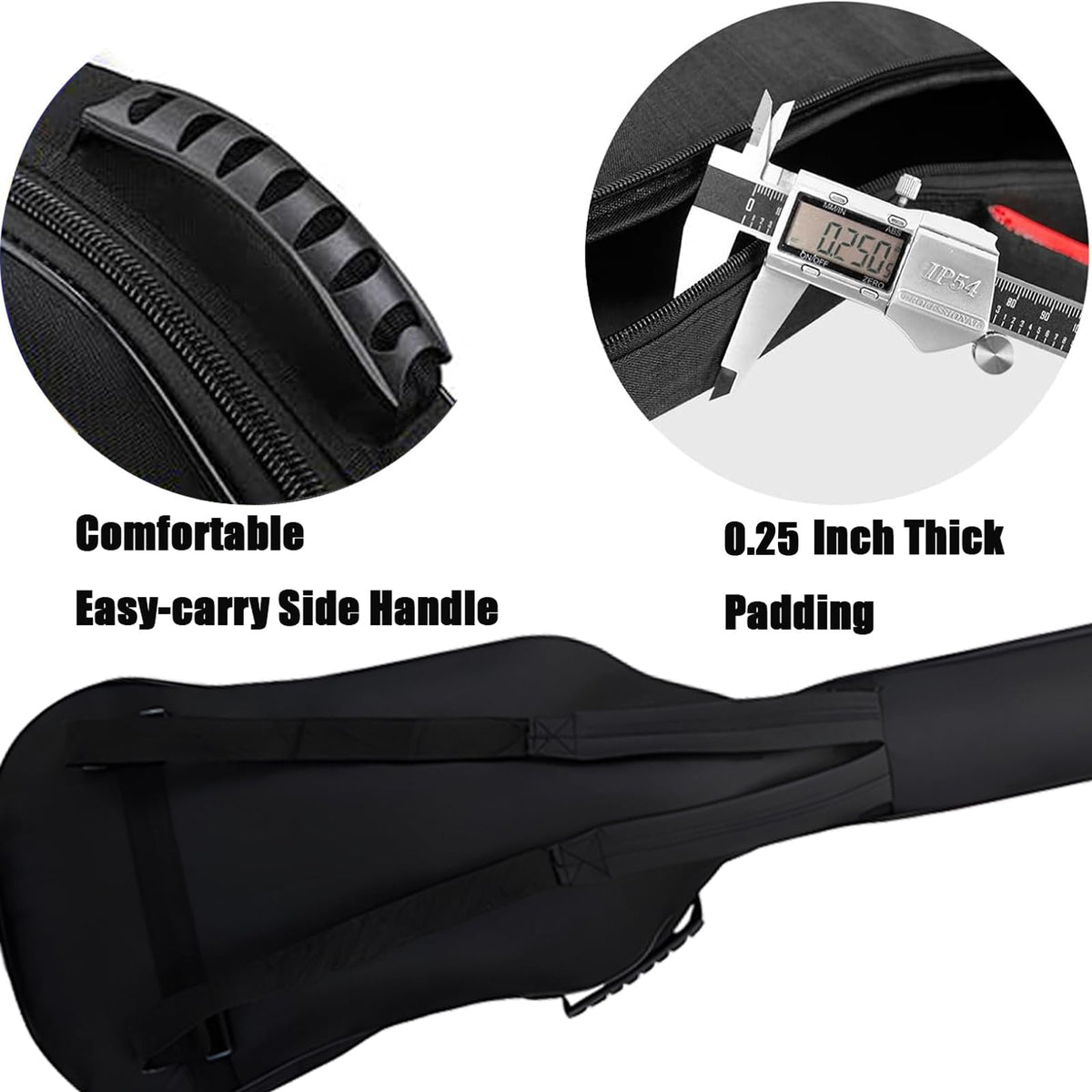 Bass Guitar Case Gig Bag K5854