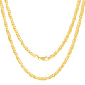 18k Yellow Gold Cuban Link Chain Necklace G7598
