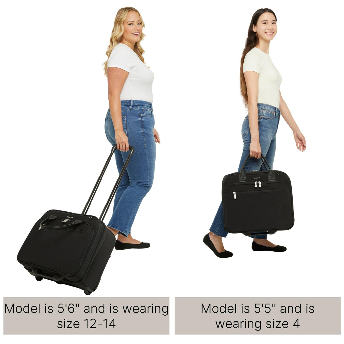 Women's 2 Wheel Tote B5128