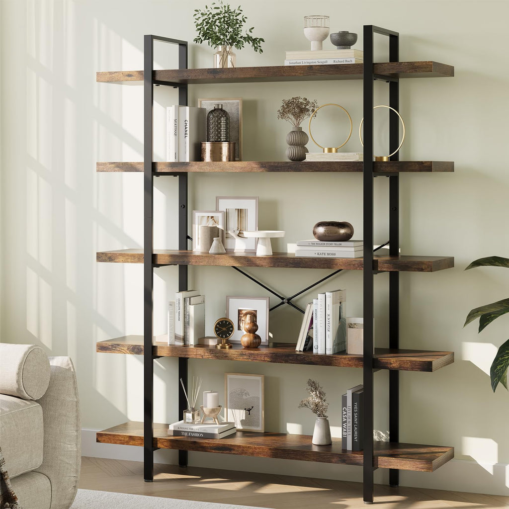 Heavy Duty 5 Tier Industrial Bookcase D9031