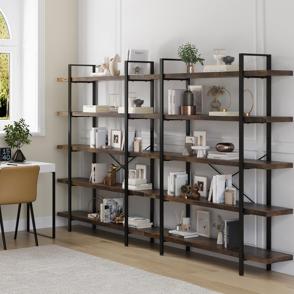Heavy Duty 5 Tier Industrial Bookcase D9031