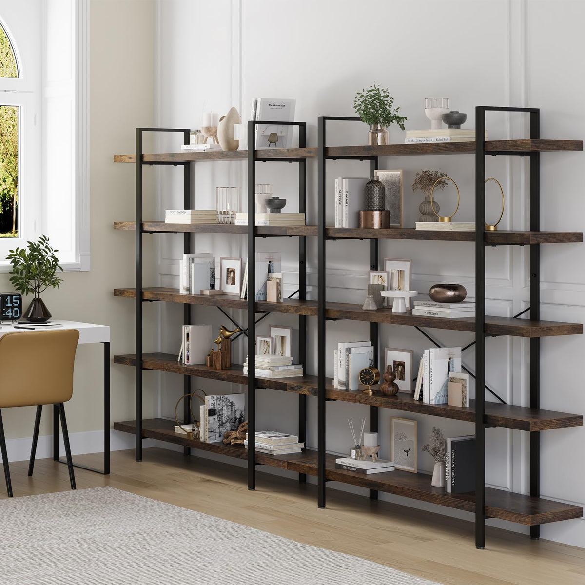 Heavy Duty 5 Tier Industrial Bookcase D9031