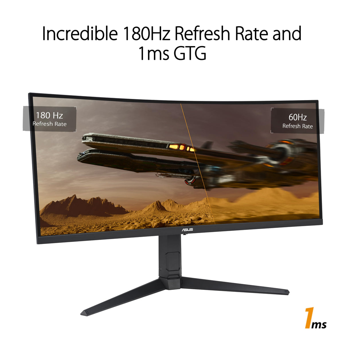34” 1440P Curved Gaming Monitor D436