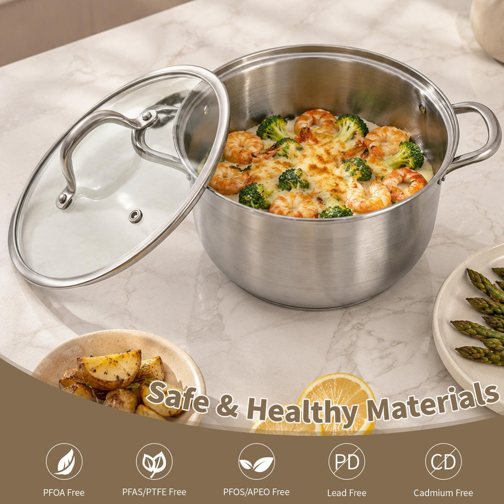 Stainless Steel 12 Quart Stock Pot Y8731