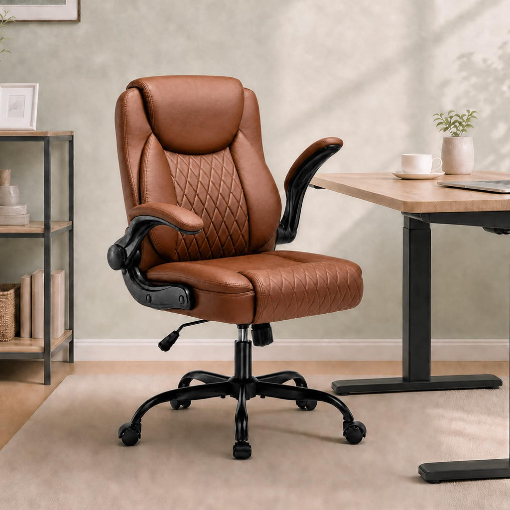 Camel Brown Home Office Chair T9627