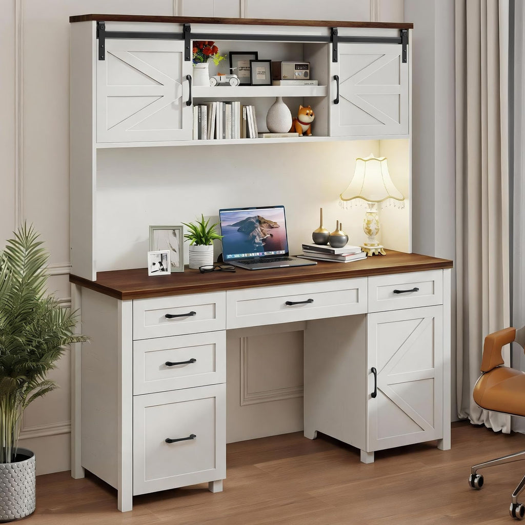 67" H Executive Desk with File Drawer I6401