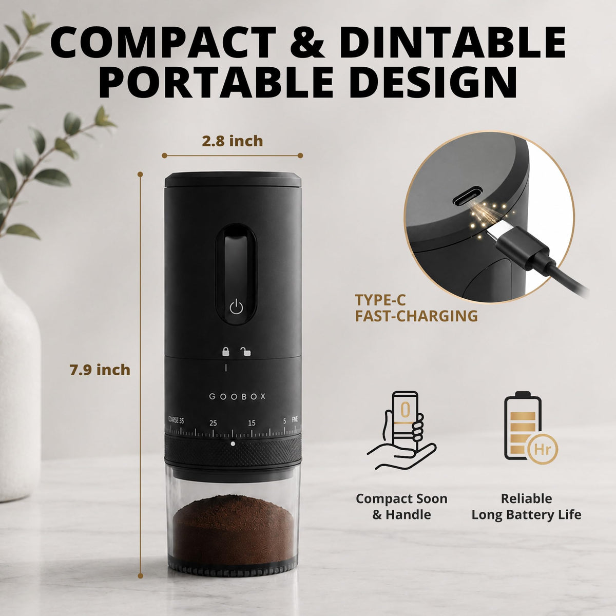 Electric Coffee Grinder B764220