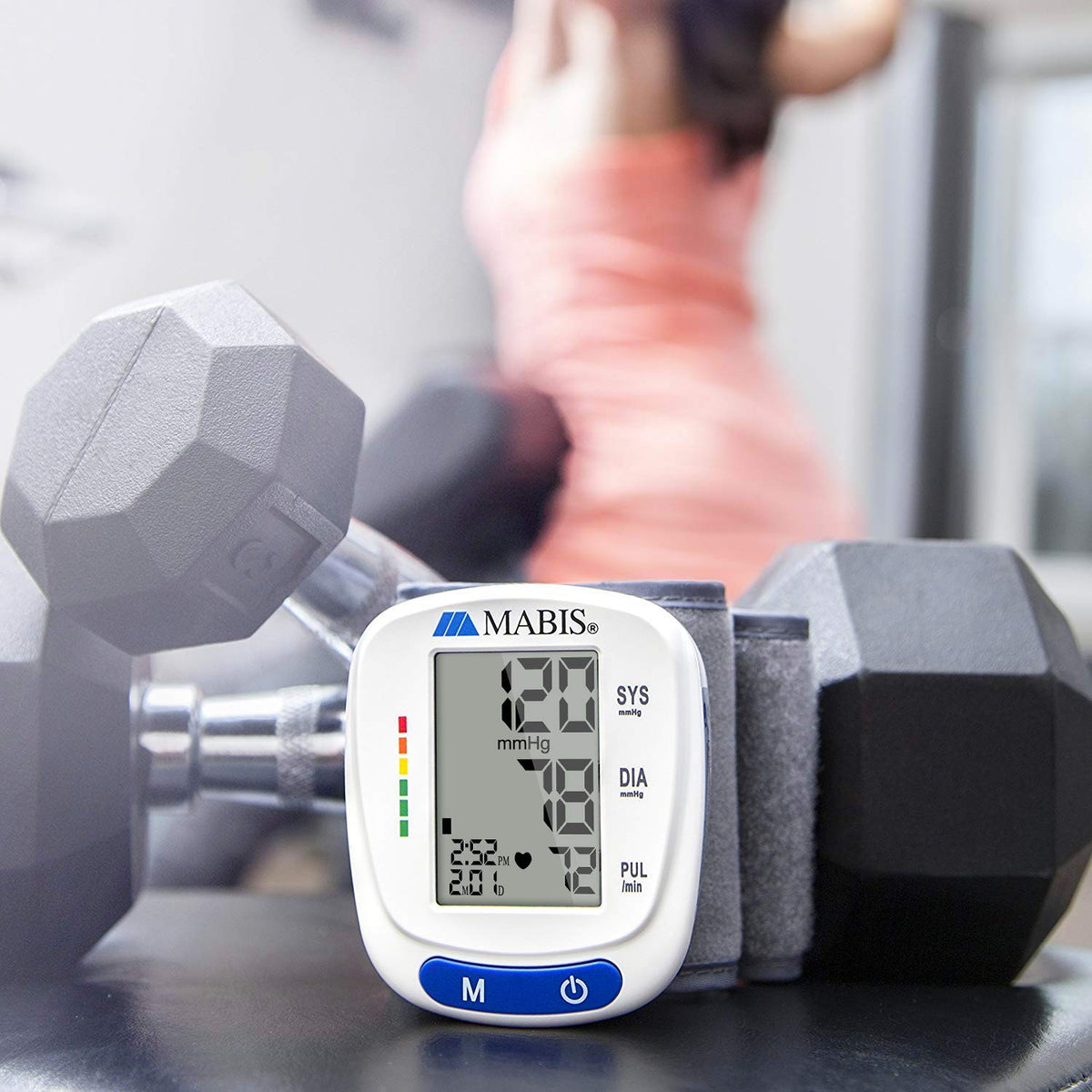 Digital Wrist Blood Pressure Monitor with Automatic Wrist Cuff C51589