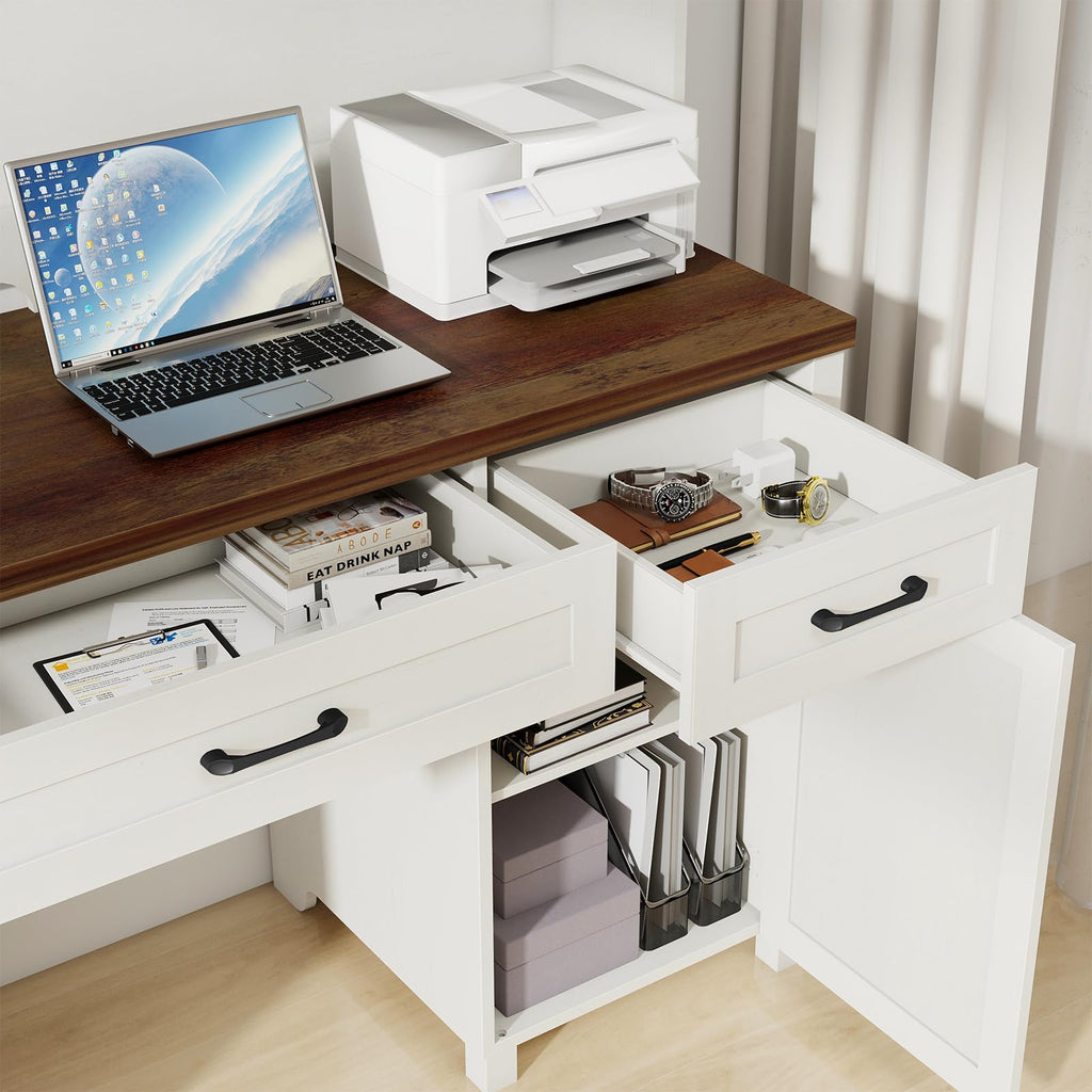 67" H Executive Desk with File Drawer I6401