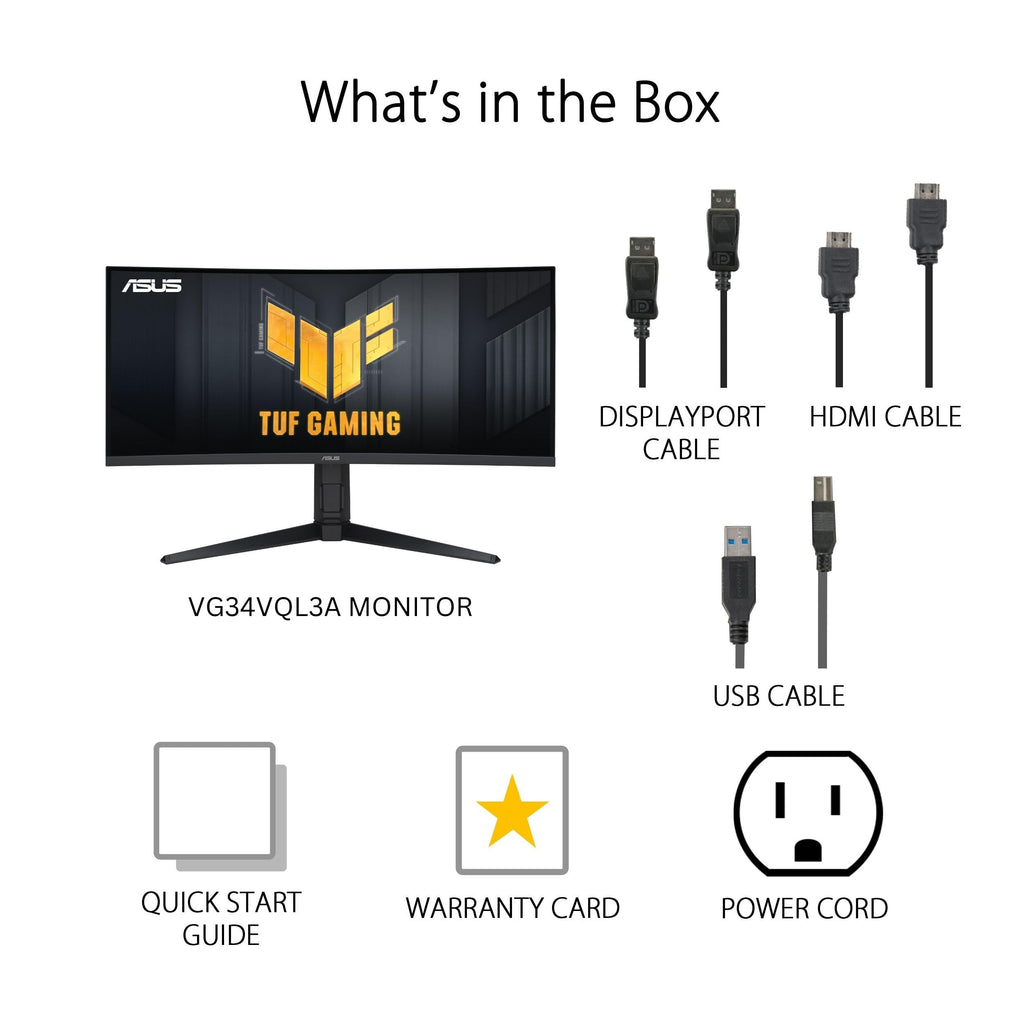 34” 1440P Curved Gaming Monitor D436