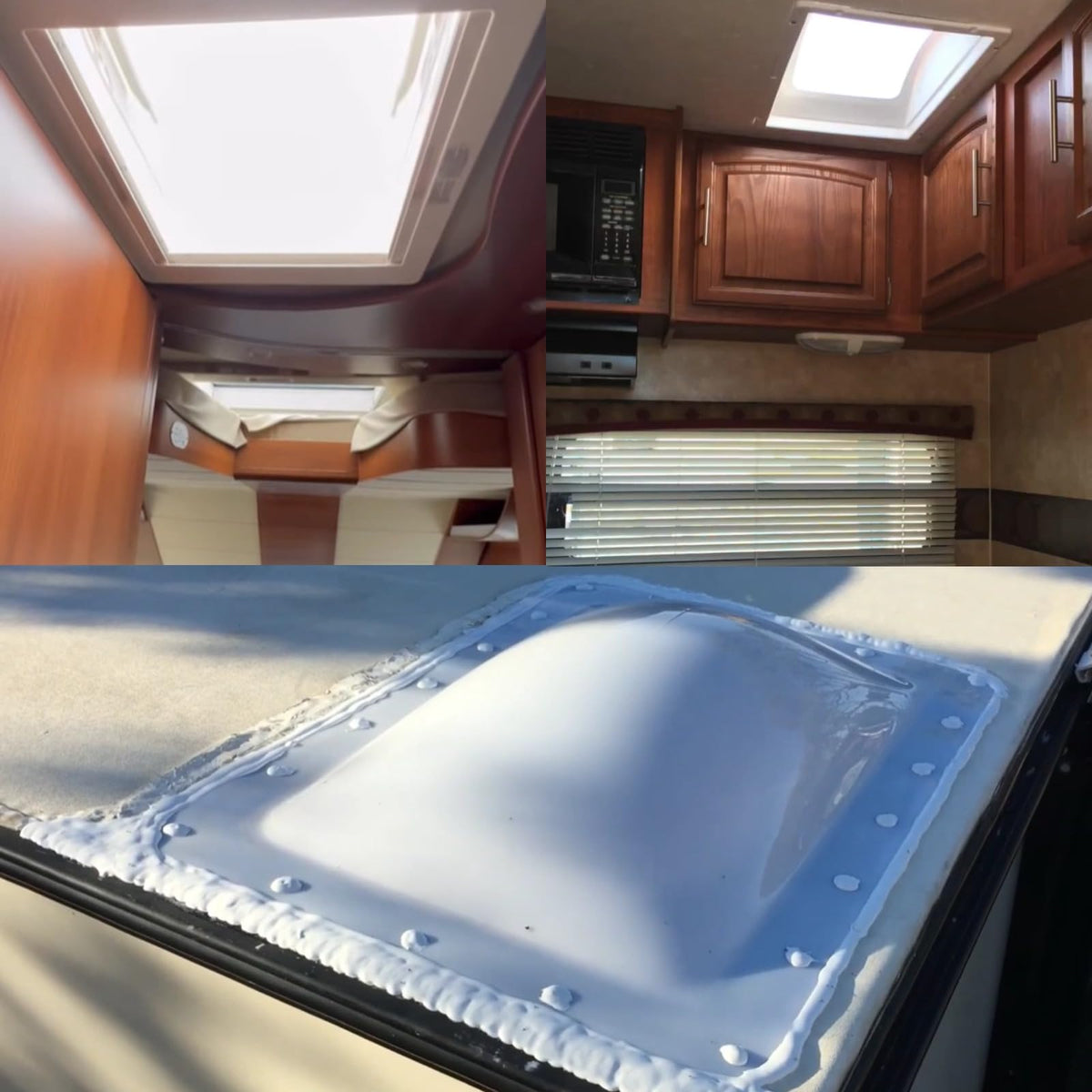 18" x 26" White RV Skylight Replacement B185