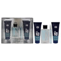 4 Pieces Eau de Toilette Spray Shower Gel After Shave Balm Gift Set W5184