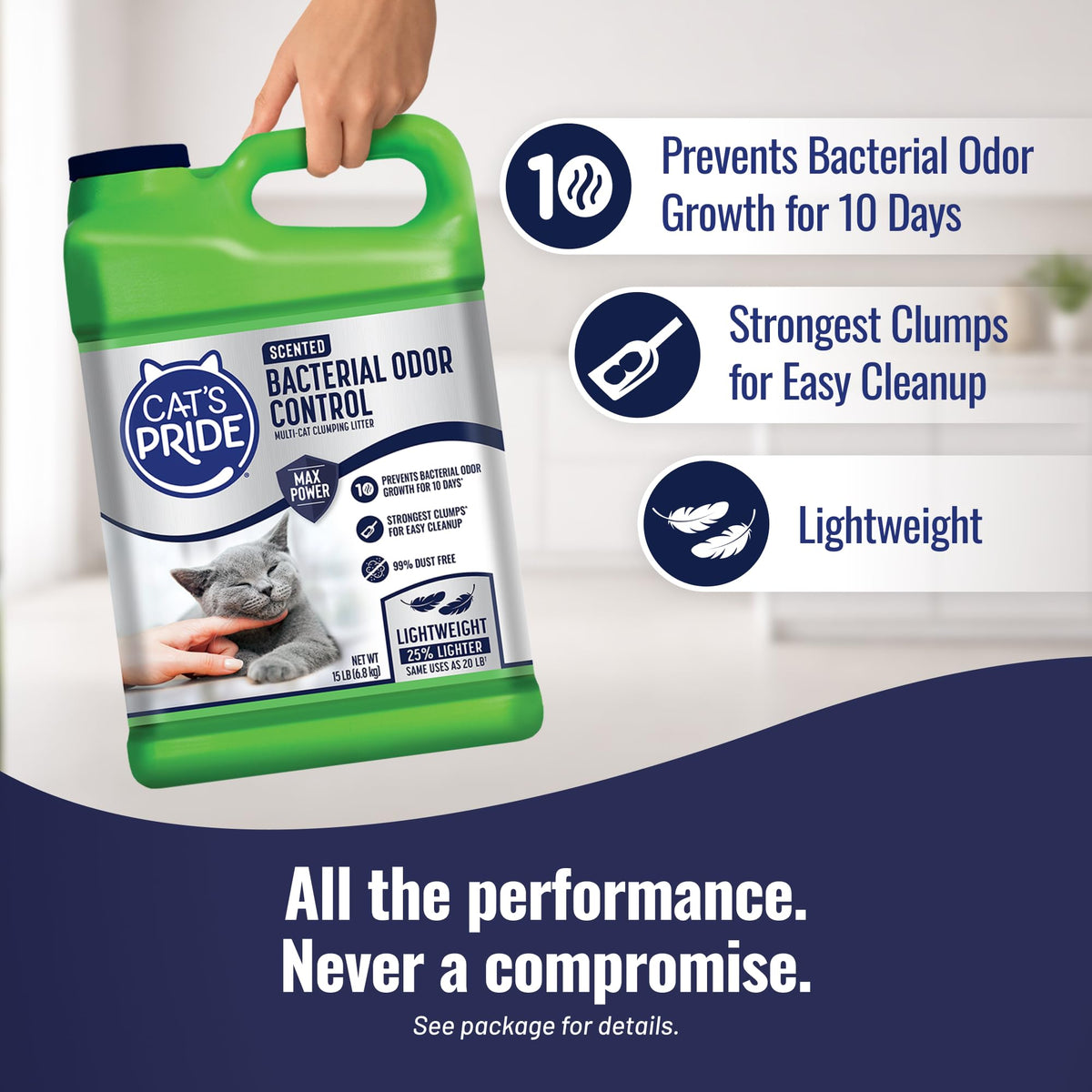 Clumping Litter Scented 15lb S15007