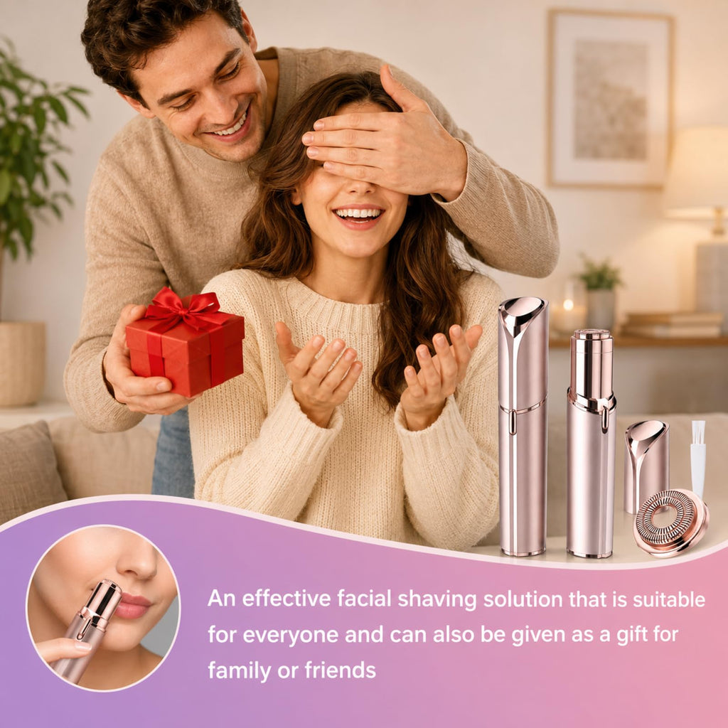 Facial Hair Remover Mini Portable Electric Razor Shaver V15767