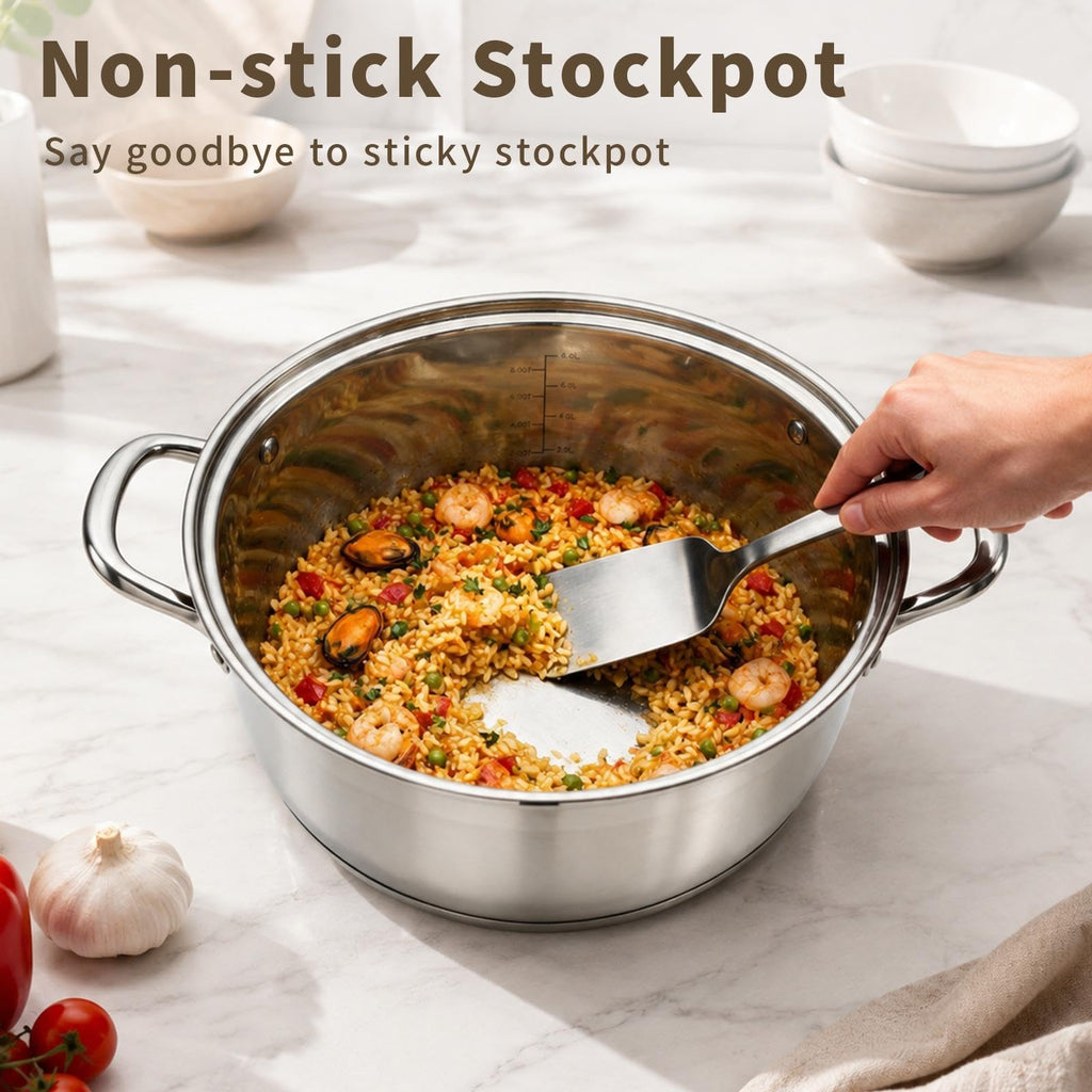 Stainless Steel 12 Quart Stock Pot Y8731