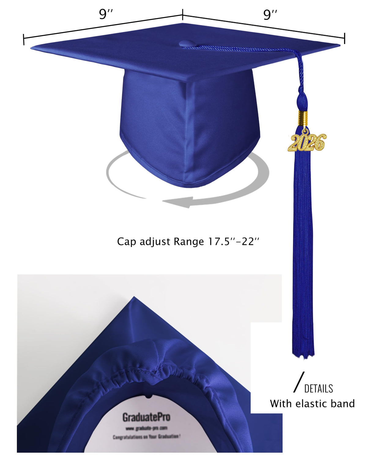 Kindergarten Graduation Cap with Tassel N1913