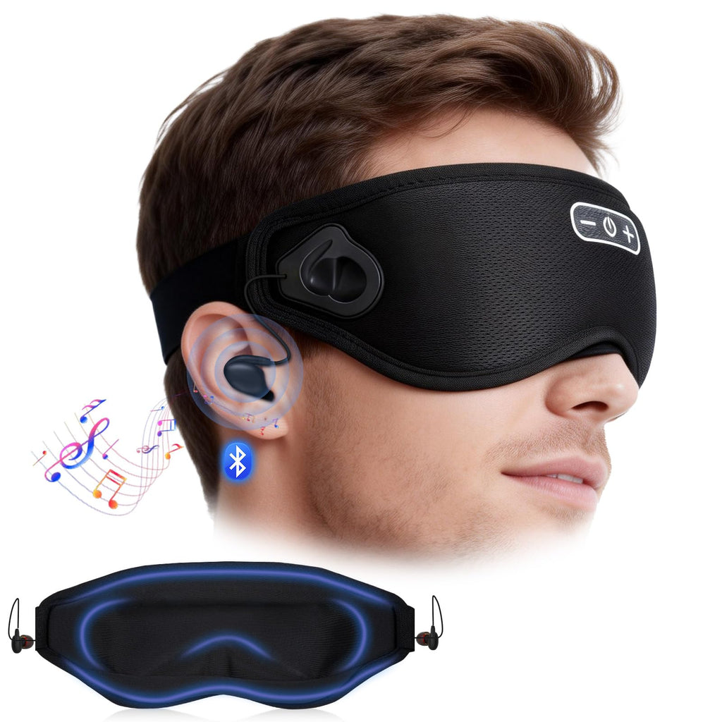 Wireless Bluetooth Sleep Headphones and Blackout Sleep Mask D581512