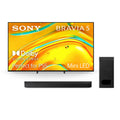 55-Inch 4K Mini LED Smart TV & 3.1.2ch Soundbar with Wireless Subwoofer Bundle K958