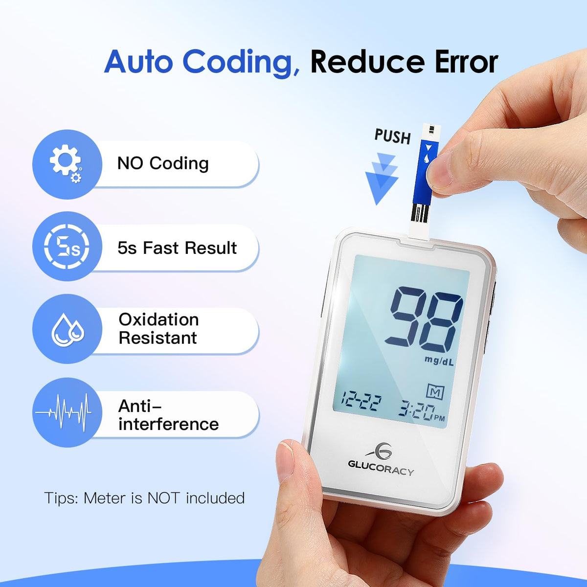 Blood Glucose Test Strips 300 Counts N572714